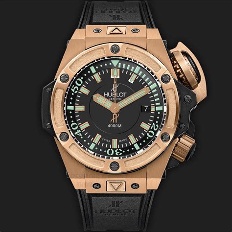 hublot diver 4000 rose gold|Hublot oceanographic 4000 m.